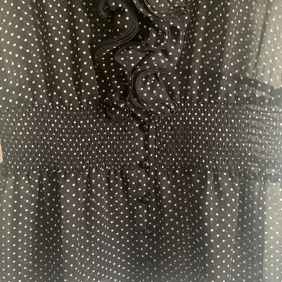 Women’s BCX polka dot blouse - Picture 2 of 3